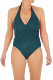 Teal Halterneck Swimwear